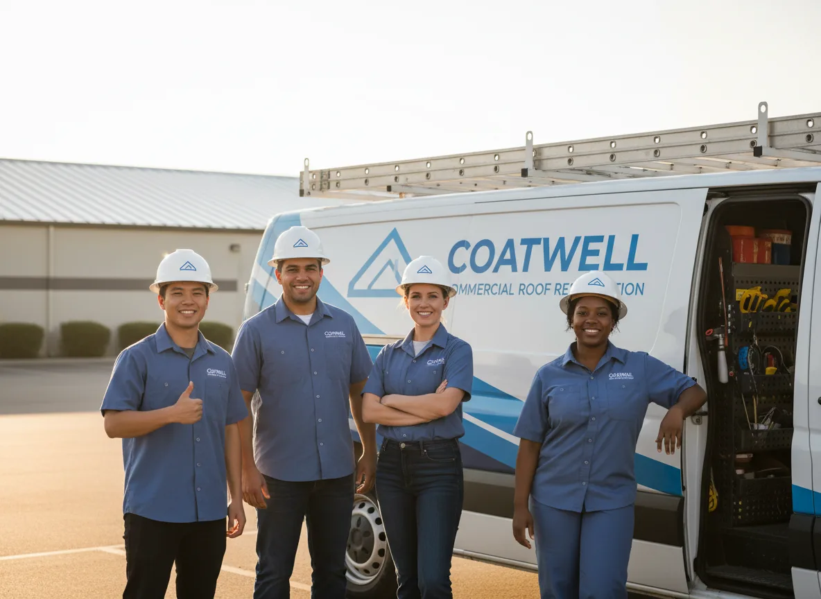 Commercial roof coating company in Bristol, WI
